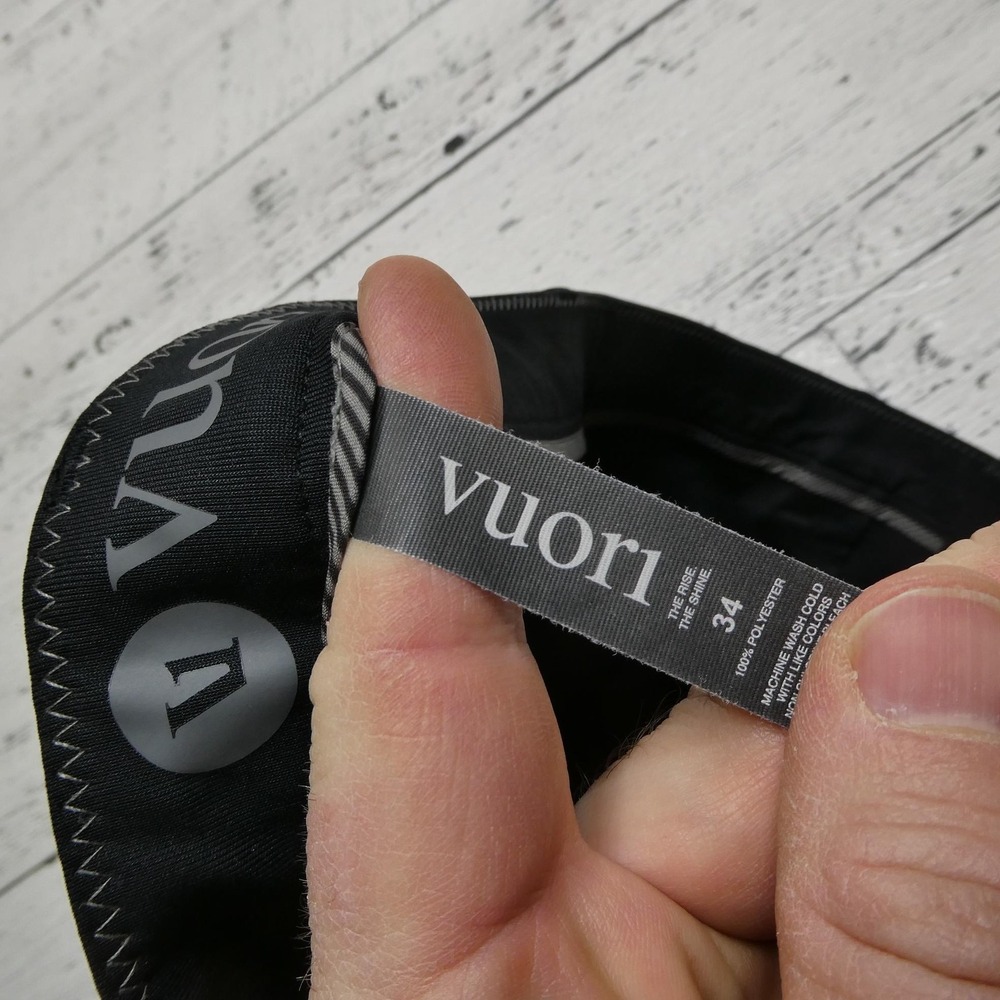Vuori Pants Mens 34x31 Black The Rise The Shine Performance Golf Casual V430 - Picture 4 of 12